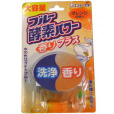 ST Blue Enzyme Power Orange Очищающая и ароматизирующая таблетка для бачка унитаза с ферментами Апел
