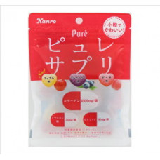  Жевательный мармелад с добавками Kanro Pure Inner Support Gummy with Supplements 72 гр