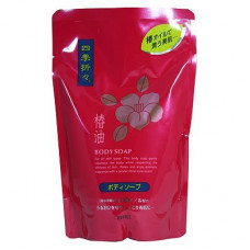 Kumano ShikiOriori Body Soap Жидкое мыло для тела с маслом камелии (м.у.) 450 мл