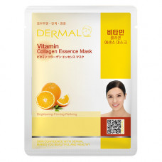 Маска коллагеновая Dermal Collagen Essence Mask Vitamin C с витамином С 1 шт 23 гр