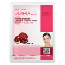Dermal Collagen Essence Mask Pomegranate Маска коллагеновая с экстрактом граната 1 шт 23 гр 014
