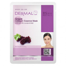 Dermal Collagen Essence Mask Grape Маска коллагеновая с экстрактом винограда 1 шт 23 гр 017
