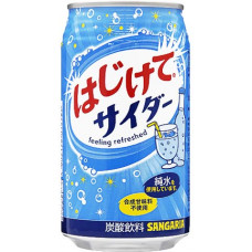 Напиток безалкогольный газированный Sangaria Hajikete Cider Сидр 350 мл (банка металлическая)
