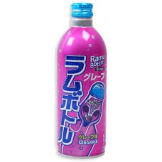 Sangaria Hajikete Graper Напиток безалкогольный газированный Виноград 500 мл (бутылка металлическая)