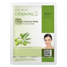Маска коллагеновая Dermal Collagen Essence Mask Olive с экстрактом оливы 1 шт 23 гр